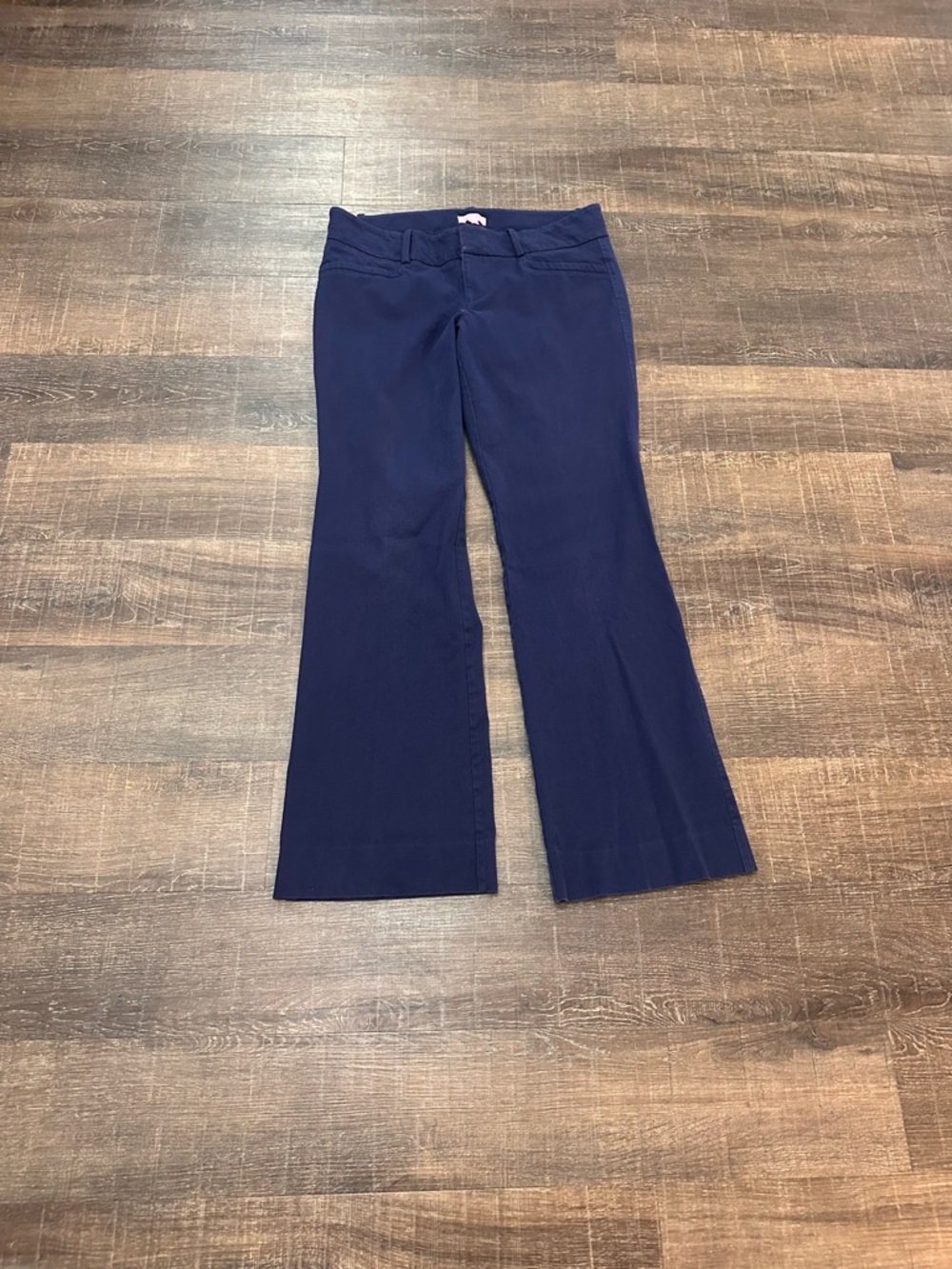 Lilly Pulitzer Navy Blue Boot Cut Pants Size 12